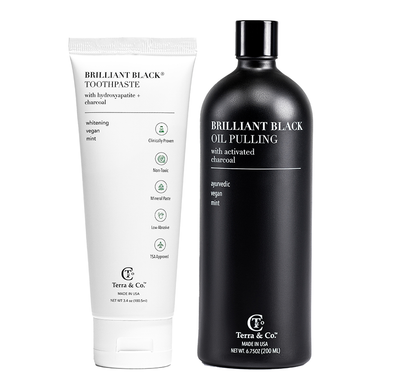 *New Brilliant Black® Toothpaste